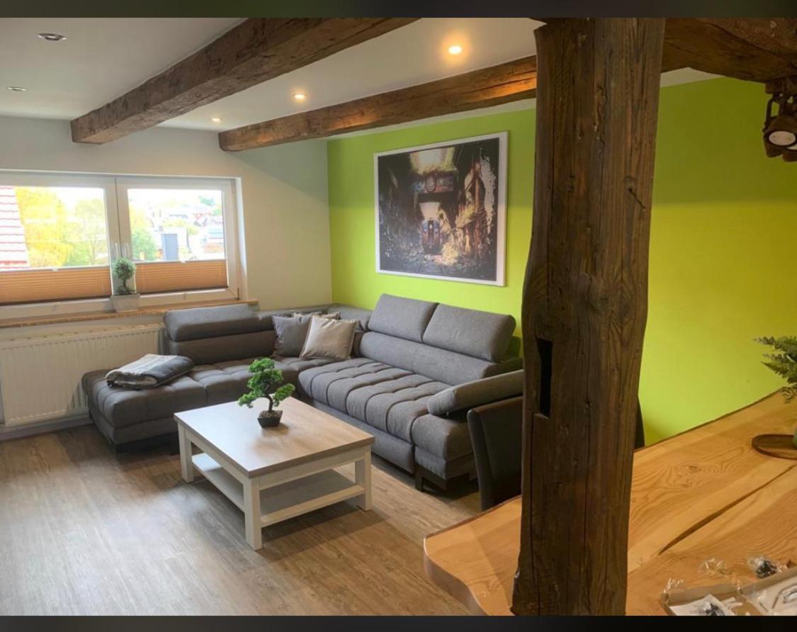 האסלפלדה Ferienwohnung Am Graben מראה חיצוני תמונה