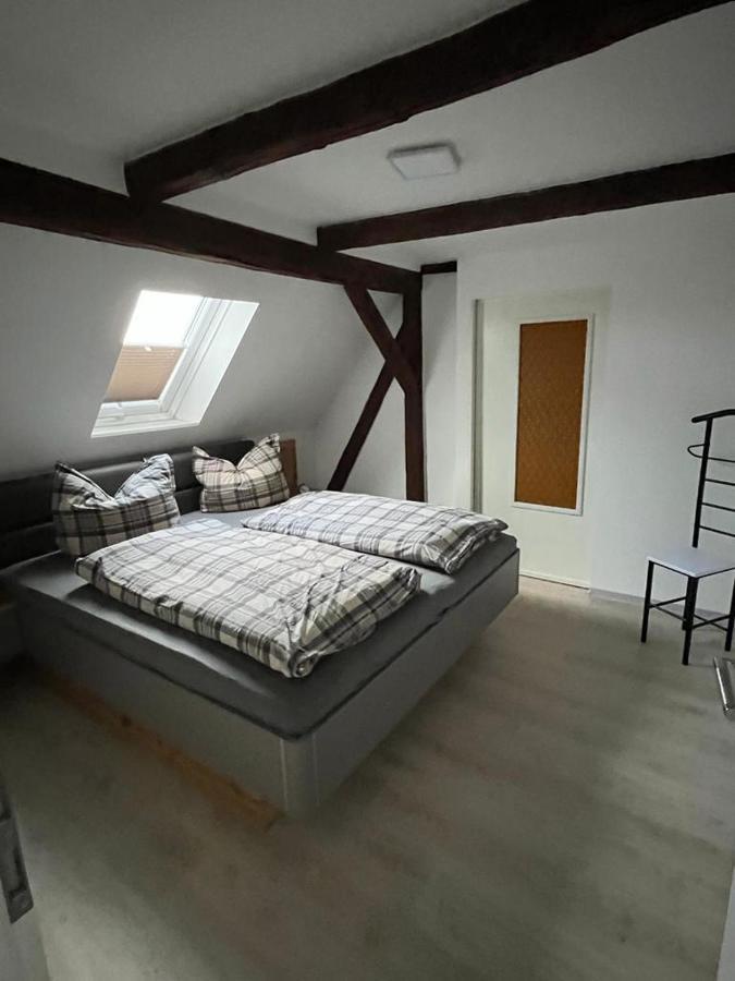 האסלפלדה Ferienwohnung Am Graben מראה חיצוני תמונה